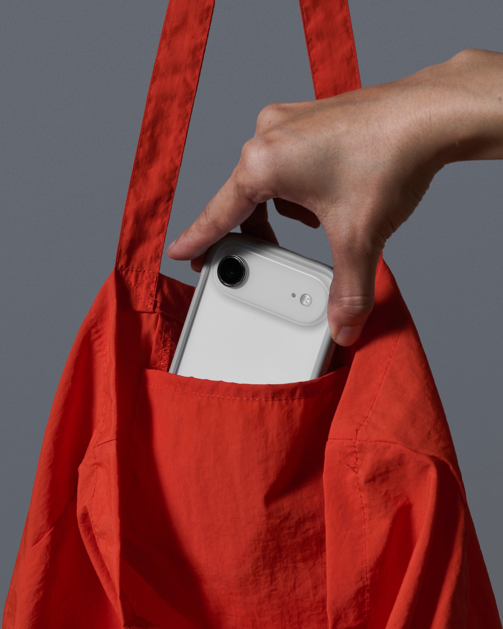 2050 Nylon Packable Tote Logo