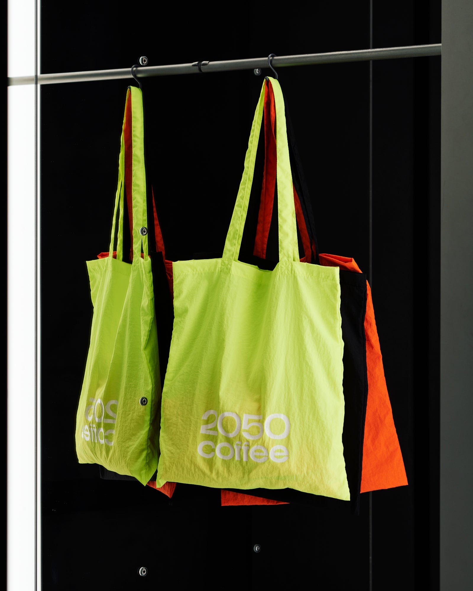 2050 Nylon Packable Tote Logo
