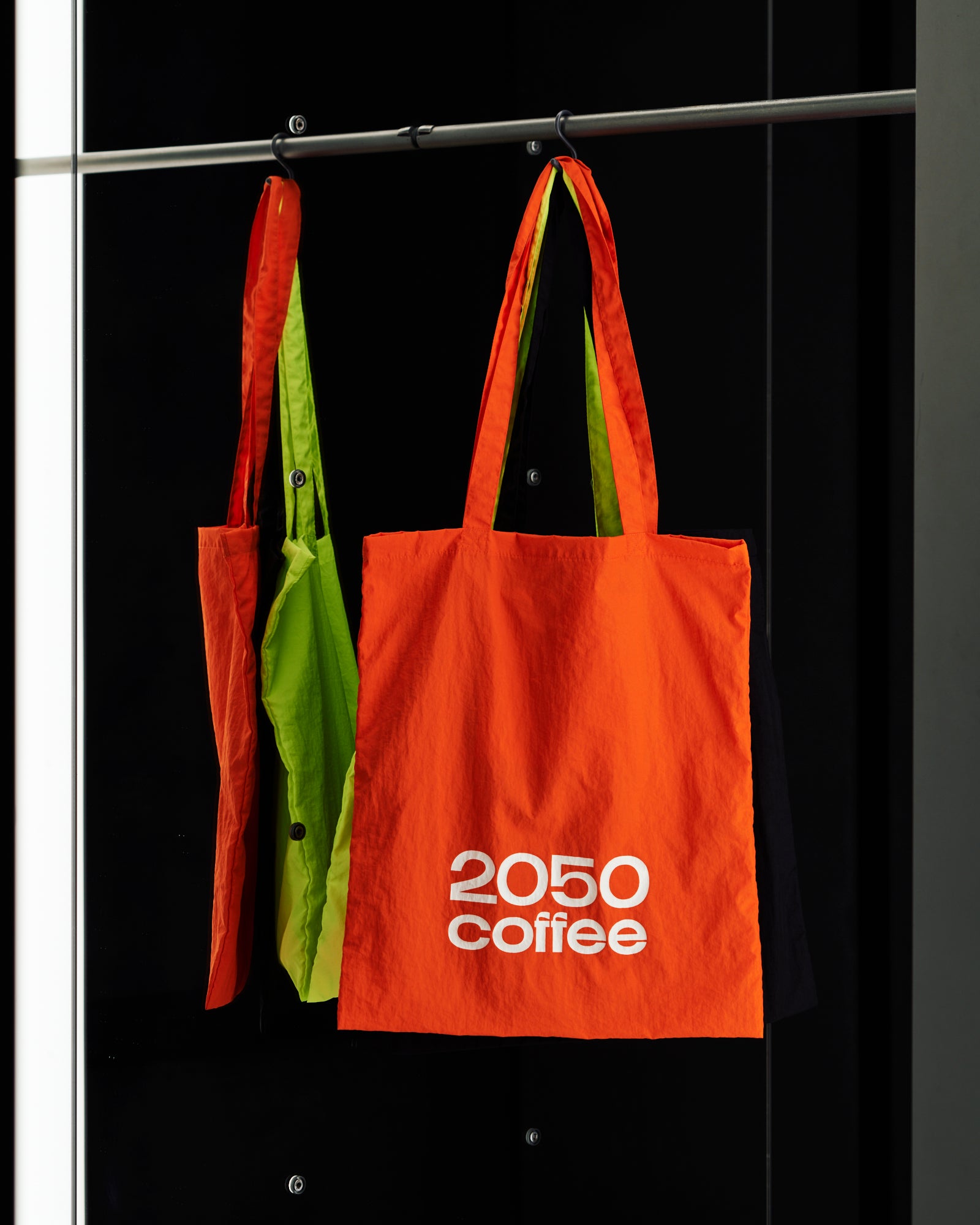 2050 Nylon Packable Tote Logo