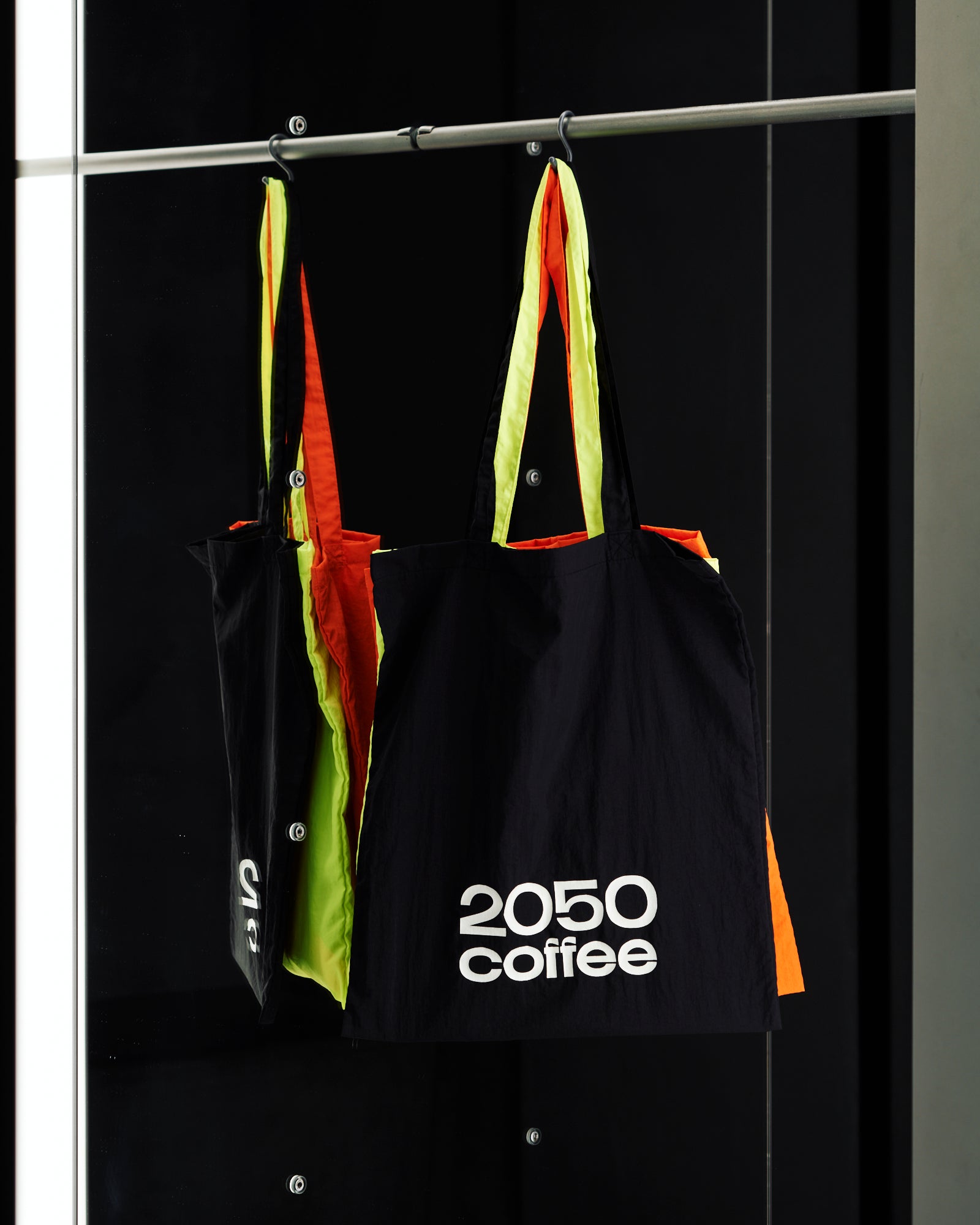 2050 Nylon Packable Tote Logo