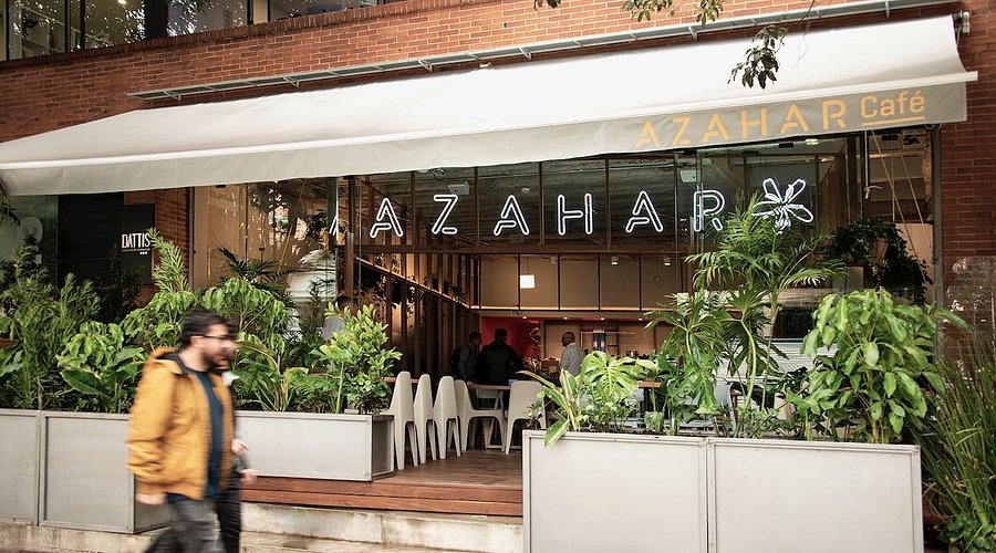 Azahar Coffee café in Bogotá